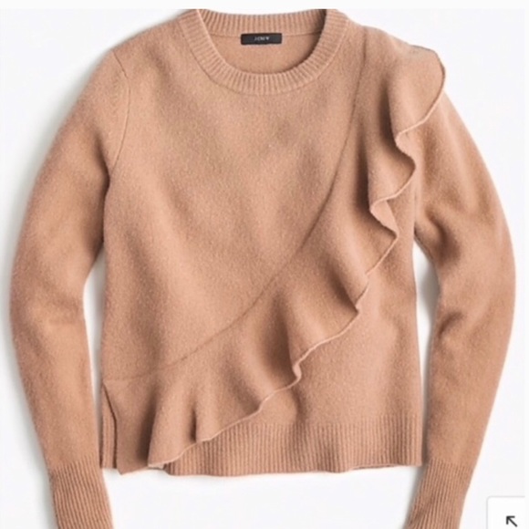 🌸J CREW Camel Sweater🌸 - Picture 1 of 4